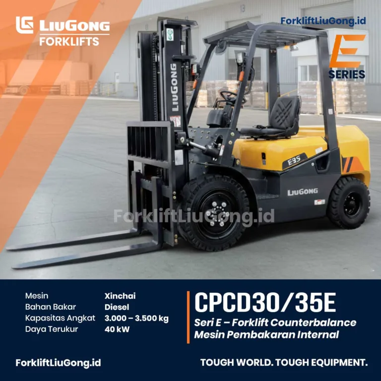 Forklift 3 - 3.5 Ton Diesel LiuGong CPCD30-35-E