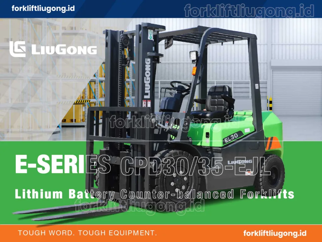 LiuGong CPD30/35-EJL - Forklift Listrik 3 - 3,5 Ton