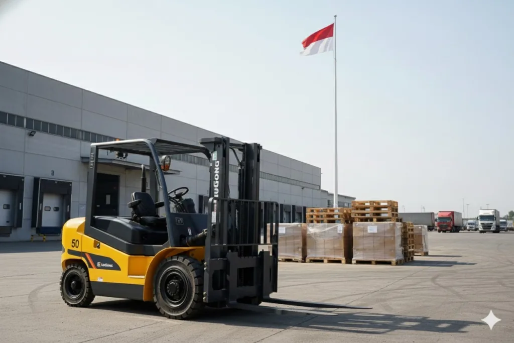 Forklift Liugong diesel