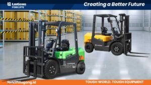 Counterbalance Forklift Solusi Serbaguna Indoor & Outdoor