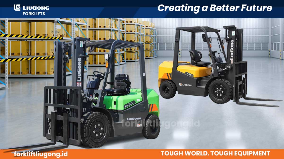 Counterbalance Forklift Solusi Serbaguna Indoor & Outdoor