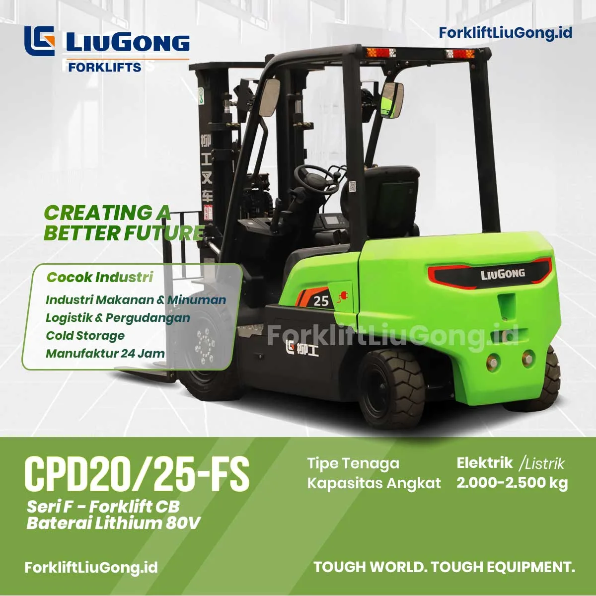 Forklift-2---2.5-Ton-Elektrik-Baterai-Lithium-CPD20.25-FS Forklift 2 - 2.5 Ton Elektrik Baterai Lithium CPD20.25-FS