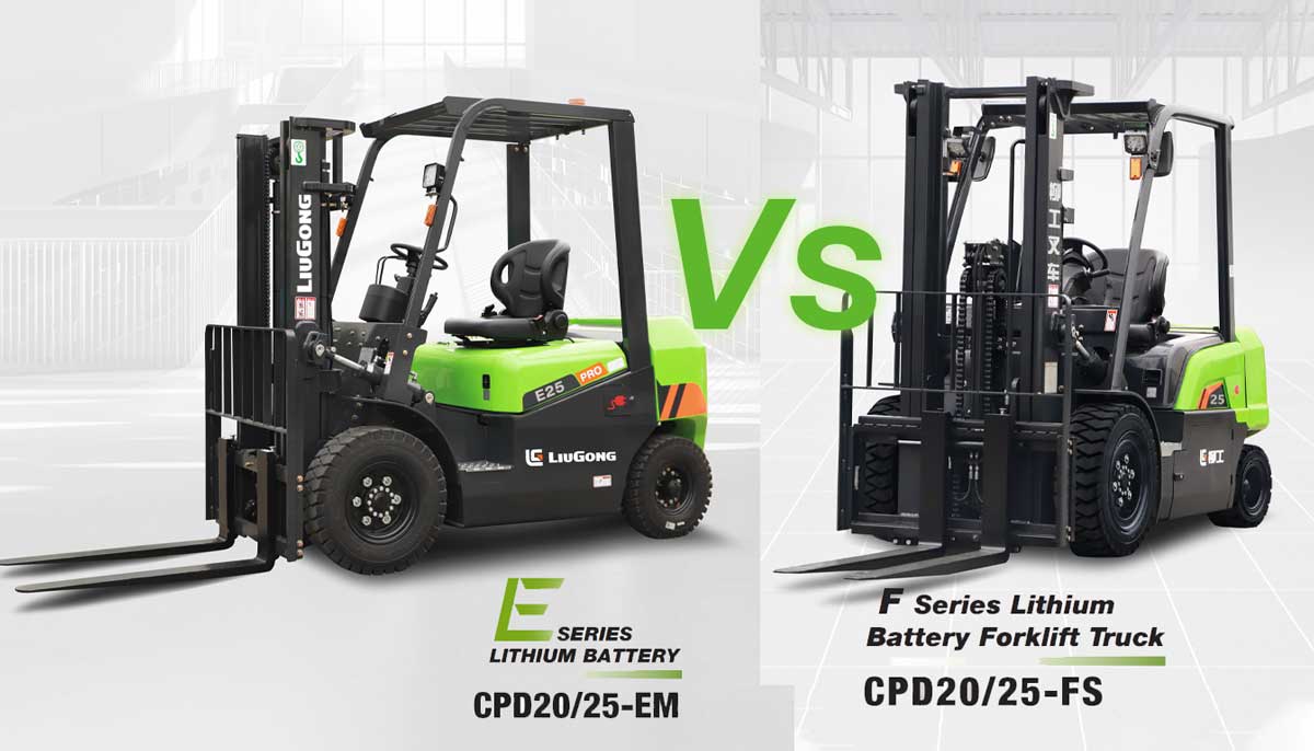 Memilih Forklift LiuGong 2.5 Ton: Perbandingan CPD25-FS vs CPD25-EM