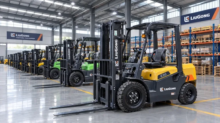 Stok Gudang Forklift Liugong